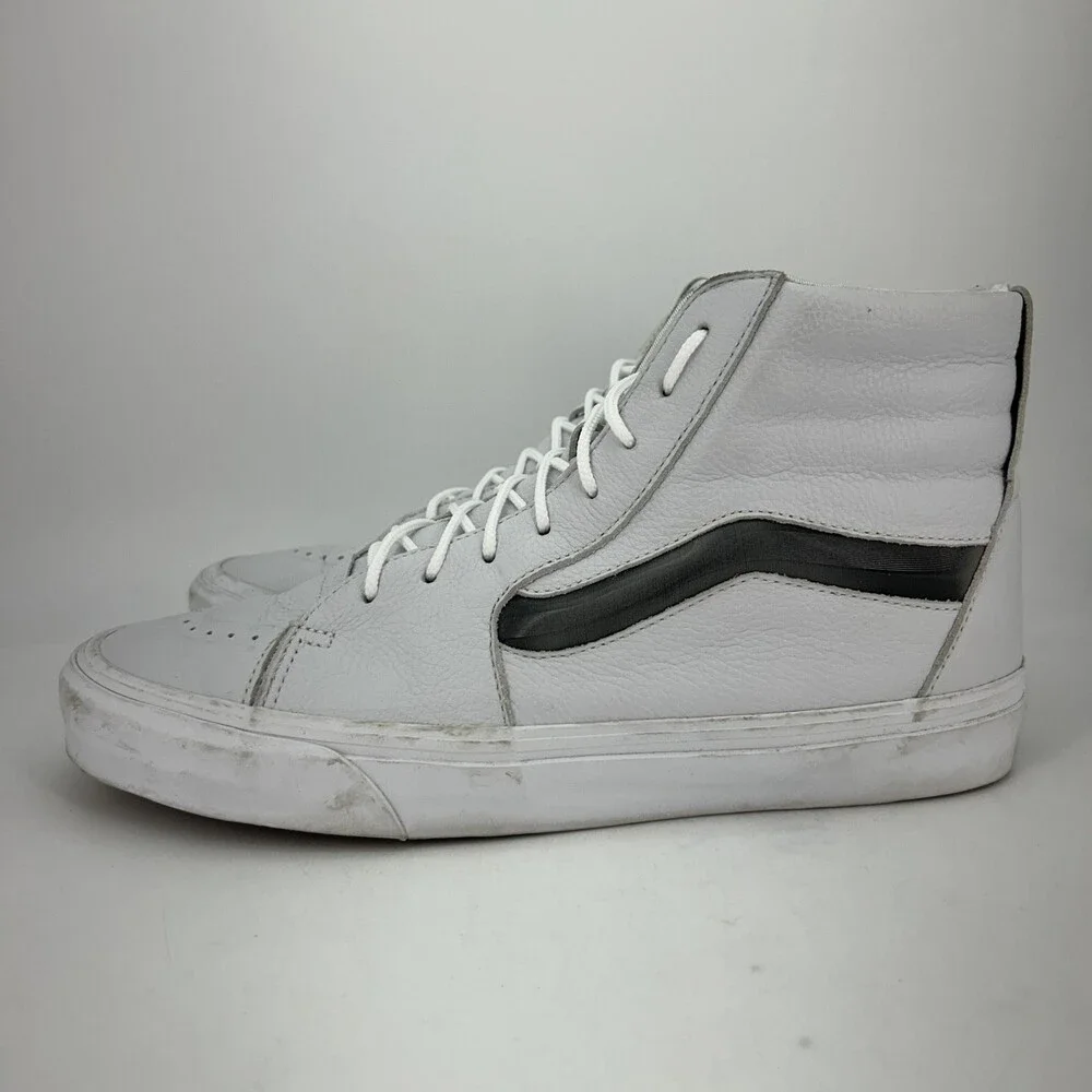 Vans Shoes Mens Size 10.5 Sk8-Hi XL Big Mood Hologram Leather High Top Skate